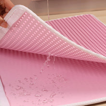 Lade das Bild in den Galerie-Viewer, Waterproof Pet Cat Litter Mat Foldable EVA Double-Layer Cats Mat Bottom Non-slip Pet Litter Cat Mat Layer Pet Litter Catcher Mat DSers
