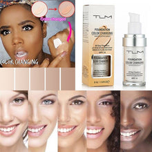 Lade das Bild in den Galerie-Viewer, TLM Liquid Foundation Temperature Change Complexion Concealer Hydrating Makeup Coverage Base Primer 10pc OMG Shop Zone
