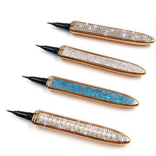 Lade das Bild in den Galerie-Viewer, Magic Self Adhesive Lashes Eyeliner Long Lasting No Glue Non Blooming Quick Drying Eyelashes Sticking Eye liner Pencil 6 color DSers
