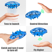 Load image into Gallery viewer, Hand Gesture Mini UFO Drone Toy nebula-light.com
