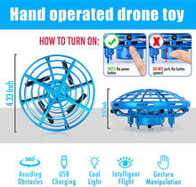 Load image into Gallery viewer, Hand Gesture Mini UFO Drone Toy nebula-light.com
