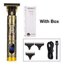 Lade das Bild in den Galerie-Viewer, T9 Electric Wireless Hair Trimmer  Shaver Beard Trimmer Hair Cutting Machine For Barber Men
