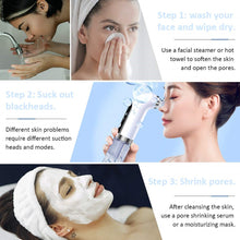 Load image into Gallery viewer, Electric Bubbles Blackhead Vacuum Cleaner Water Cycle Skin Deep Cleaning USB Rechargeable Small  Beauty Care Tools DSers
