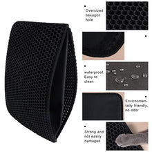 Lade das Bild in den Galerie-Viewer, Pet Cat Litter Mat Waterproof EVA Double Layer Cat Litter Trapping Pet Litter Box Mat Clean Pad Products For Cats Accessories

