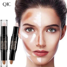 Load image into Gallery viewer, Beauty double-headed concealer stick clavicle shadow pen facial three-dimensional highlight stick concealer pen DSers
