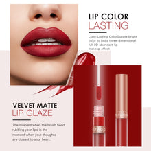 Load image into Gallery viewer, O.TWO.O Matte Velvet Liquid Lipstick Waterproof Rich Color Long Lasting Lips Makeup Lightweight Lip Gloss 12 Color OMG Shop Zone
