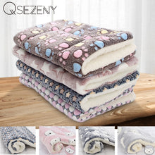 Lade das Bild in den Galerie-Viewer, Soft Flannel Thickened Pet Soft Fleece Pad Pet Blanket Bed Mat For Puppy Dog Cat Sofa Cushion Home Rug Keep Warm Sleeping Cover OMG Shop Zone
