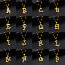 Load image into Gallery viewer, Collier Femme 2021 Capital Letter Necklaces For Women Boho Jewelry Stainless Steel Alphabet Initial Necklace Best Friend Gift DSers
