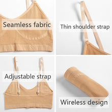 Load image into Gallery viewer, FINETOO Women Seamless Tops Panties Set Soft Wireless Bra Set Comfortable Bralette Brazilian Underwear Suit Girls Fitness Tops
