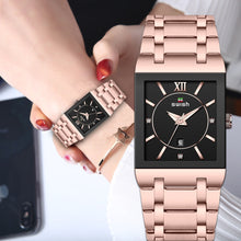 Lade das Bild in den Galerie-Viewer, SWISH - Top Brand Designer Luxury Rose Gold Wrist Ladies Watch OMG Shop Zone
