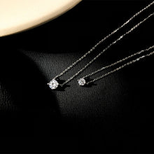 Load image into Gallery viewer, Trendy 925 Sterling Silver O-Chain Necklace 0.3cm/0.4cm/0.5cm Zircon Necklace DSers
