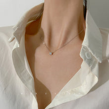 Load image into Gallery viewer, Trendy 925 Sterling Silver O-Chain Necklace 0.3cm/0.4cm/0.5cm Zircon Necklace DSers
