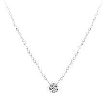 Load image into Gallery viewer, Trendy 925 Sterling Silver O-Chain Necklace 0.3cm/0.4cm/0.5cm Zircon Necklace DSers
