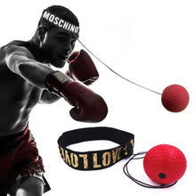 Load image into Gallery viewer, Boxing Reflex Speed Punch Ball MMA Sanda Raising Reaction Hand Eye Training Gym Muay Thai Fitness Exercise Boxe Accessories DSers
