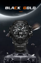 Lade das Bild in den Galerie-Viewer, Men&#39;s TVOVT Waterproof Double Dial Led Sport Watch Blossom Online UG
