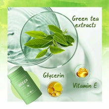 Load image into Gallery viewer, Green Tea and Eggplant Deep Face Cleaning Portable Mask Stick DSers
