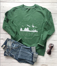 Load image into Gallery viewer, Faith Can Move Mountains Sweatshirt Hipster Faith Over Fear Christian Hoodies Pink Clothing O-Neck Long Sleeve Faith Slogan Tops DSers
