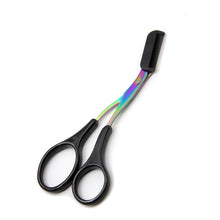 Load image into Gallery viewer, Eyebrow Trimmer Scissor with Comb Facial Hair Removal Grooming Shaping Shaver Cosmetic Makeup Accessories DSers
