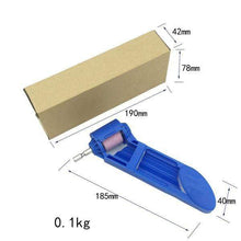 Lade das Bild in den Galerie-Viewer, Portable Drill Grinder Corundum Grinding Wheel Bit Tool Portable Drill Bit Sharpener Twist Drill Bit Sharpening machine 2-12.5mm DSers
