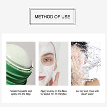 Load image into Gallery viewer, Green Tea Cleansing Clay Stick Mask Acne Cleansing Beauty Skin Green Tea Moisturizing Hydrating Whitening Care Face DSers
