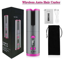 Lade das Bild in den Galerie-Viewer, USB Wireless Automatic Hair Curling Wand Iron OMG Shop Zone
