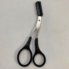 Load image into Gallery viewer, Eyebrow Trimmer Scissor with Comb Facial Hair Removal Grooming Shaping Shaver Cosmetic Makeup Accessories DSers
