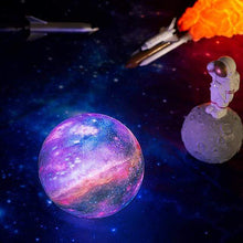 Lade das Bild in den Galerie-Viewer, Hypnotizing Moon Light With Wood Stand nebula-light.com
