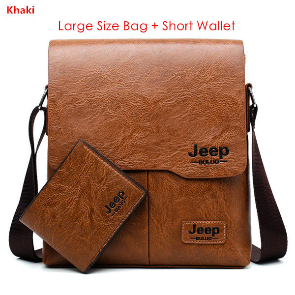 JEEP BULUO Man's Messenger Shoulder Bags 2PC/Set Blossom Online UG