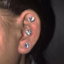 Lade das Bild in den Galerie-Viewer, Magnetic Zircon Stud Ear Clip (3 Pairs) Blossom Online UG
