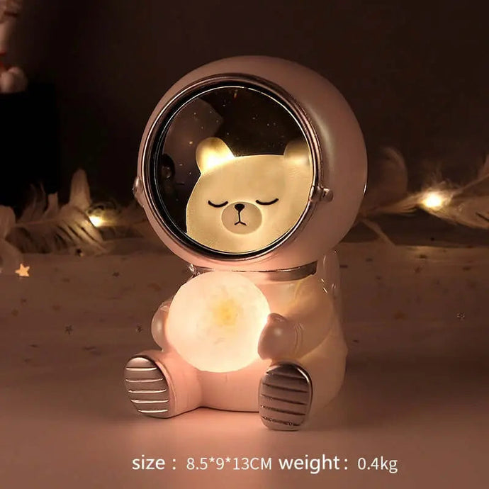 Pet Astronaut Lamp nebula-light.com
