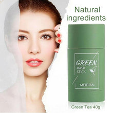 Load image into Gallery viewer, Green Tea and Eggplant Deep Face Cleaning Portable Mask Stick DSers
