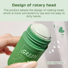 Load image into Gallery viewer, Green Tea and Eggplant Deep Face Cleaning Portable Mask Stick DSers
