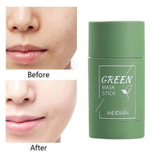 Load image into Gallery viewer, Green Tea and Eggplant Deep Face Cleaning Portable Mask Stick DSers
