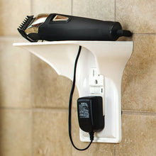 Lade das Bild in den Galerie-Viewer, Wall Outlet Shelf Power Perch, White/Black/Almond
