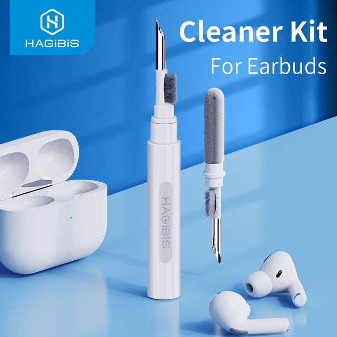 Hagibis Cleaner Kit for Airpods Pro 1 2 earbuds Cleaning Pen brush Bluetooth Earphones Case Cleaning Tools for Huawei Samsung MI DSers