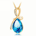 Lade das Bild in den Galerie-Viewer, Rhinestone Crystal Water Drop Pendant Necklace For Women
