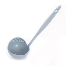 Lade das Bild in den Galerie-Viewer, New Soup Spoon Long Handle Kitchen Strainer Solid Color Cooking Colander Kitchen Scoop Plastic Tableware Colander Hot OMG Shop Zone
