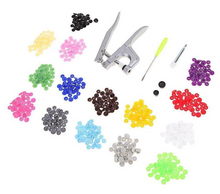 Lade das Bild in den Galerie-Viewer, Snap Plier Hand Tool - (150 plastic snap buttons included)
