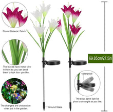 Lade das Bild in den Galerie-Viewer, Solar Powered Lily Flower Light - 2 Pack nebula-light.com
