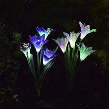Lade das Bild in den Galerie-Viewer, Solar Powered Lily Flower Light - 2 Pack nebula-light.com
