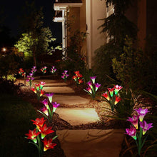 Lade das Bild in den Galerie-Viewer, Solar Powered Lily Flower Light - 2 Pack nebula-light.com
