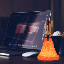 Lade das Bild in den Galerie-Viewer, Space Shuttle Lamp nebula-light.com
