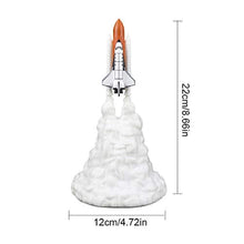 Lade das Bild in den Galerie-Viewer, Space Shuttle Lamp nebula-light.com
