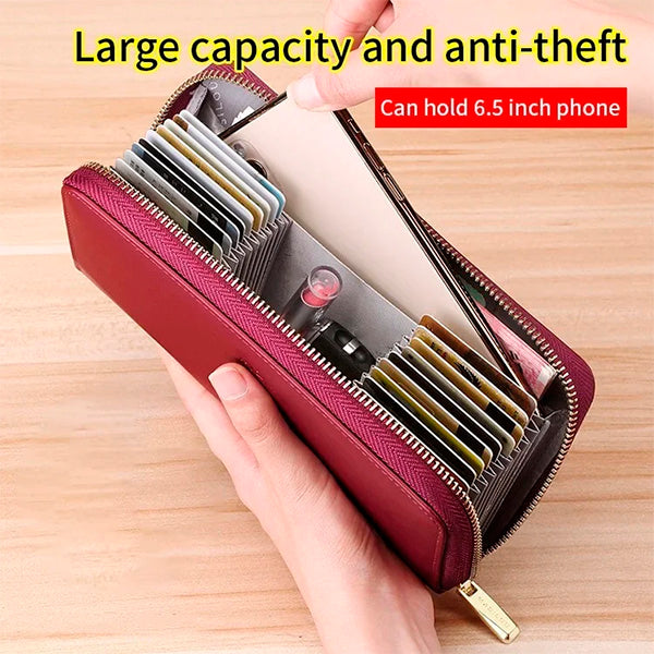 Safull® Anti-Credit Card Fraud Multi-compartment Wallet MBBHA