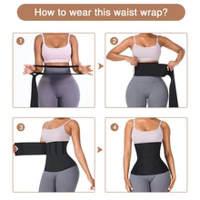 Lade das Bild in den Galerie-Viewer, Slimming Tummy Belt Corset Top Stretch Bands Cincher Body Shaper Blossom Online UG
