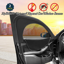 Lade das Bild in den Galerie-Viewer, ZipShade® Universal Zippered Car Window Screens MBBHA
