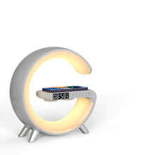 Lade das Bild in den Galerie-Viewer, Intelligent Atmosphere Lamp Bluetooth Speaker Wireless Charger Bedside Lamp Sunrise Wake-up Lamp Polar Lamp Alarm Clock cjdropshipping
