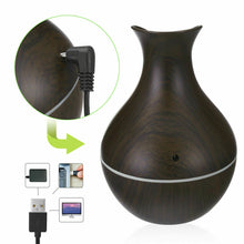 Load image into Gallery viewer, Ultrasonic Humidifier Oil Diffuser Air Purifier Aromatherapy with LED Lights cjdropshipping
