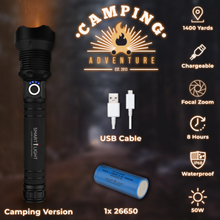 Load image into Gallery viewer, Ultra-Powerful Portable Waterproof Flashlight Blossom Online UG
