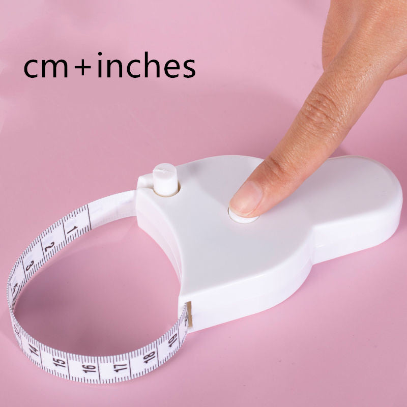 Automatic Circumference Tape Measure Fitness Ruler With Handle To Stretch Soft Body cjdropshipping